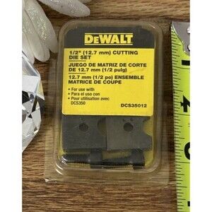 DeWalt  DCS35012 1/2" Replacement Cutting Die Set Threaded Rod Tool See Pics